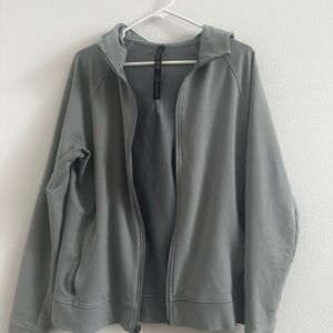 Men's Lululemon Gray Zip-Up Hoodie